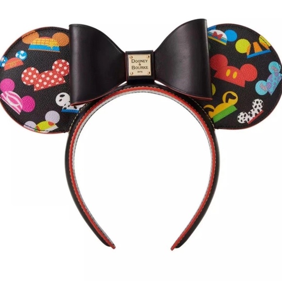 Disney Parks 2025 Dooney & Bourke Mickey Mouse Hat Ear Headband - NEW - Picture 1 of 5